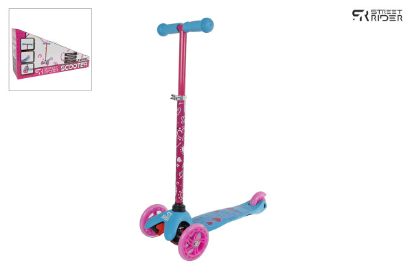 3-Wiel kinderstep abec 7 roze