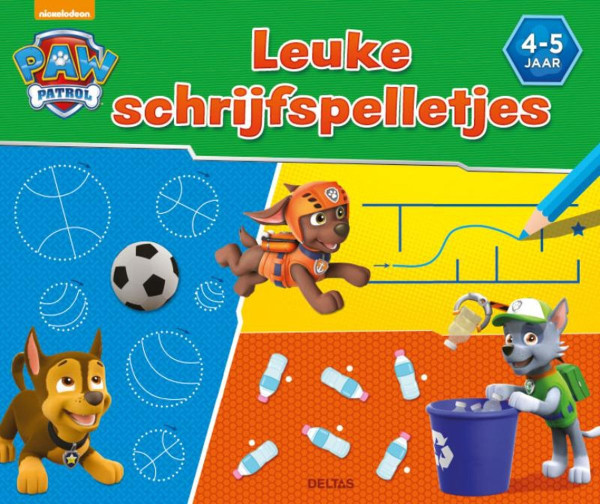 Deltas Paw Patrol leuke schrijfspellen