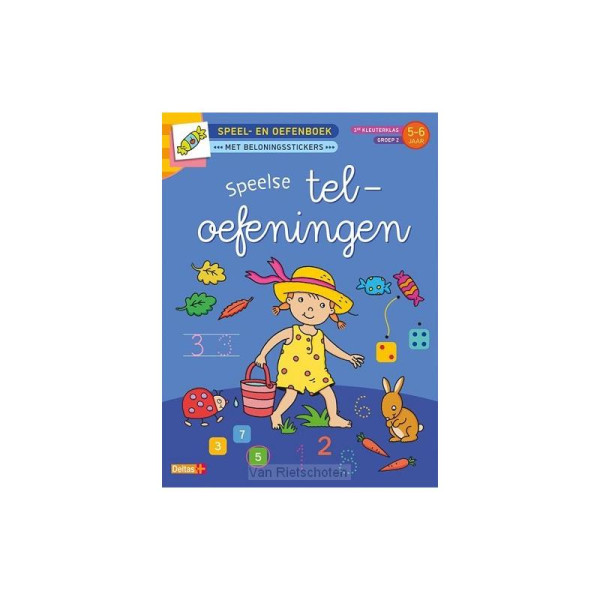 Speel- en oefenboek Teloefeningen 5-6j.