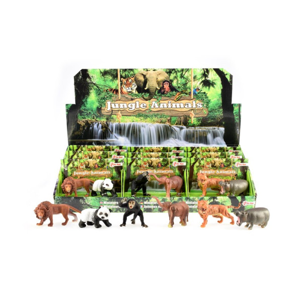 Toi Toys Jungle dieren 2 stuks in doosje