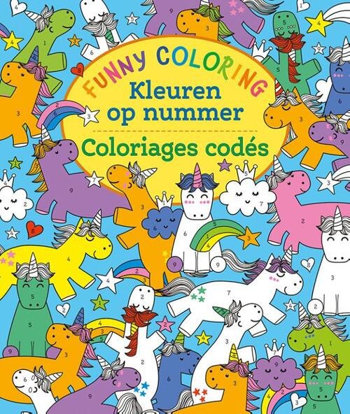 Deltas Funny Coloring Kleuren op nummer