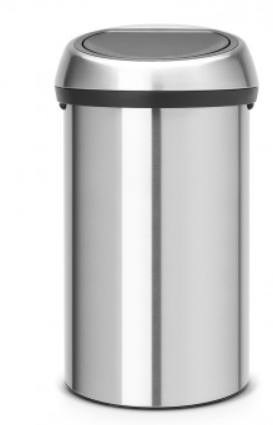 Brabantia Touch Bin matt steel fpp 60ltr