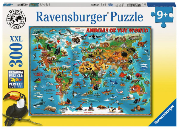 Ravensburger Dieren Over De Wereld 300st