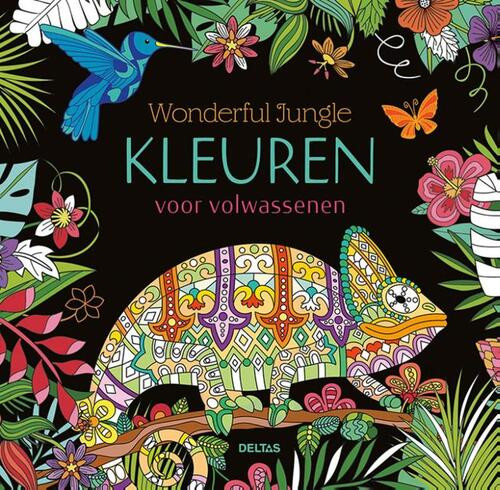 Wonderful Jungle Kleuren v. volwassenen