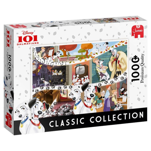 Jumbo Puzzel 101 Dalmatiërs 1000pcs