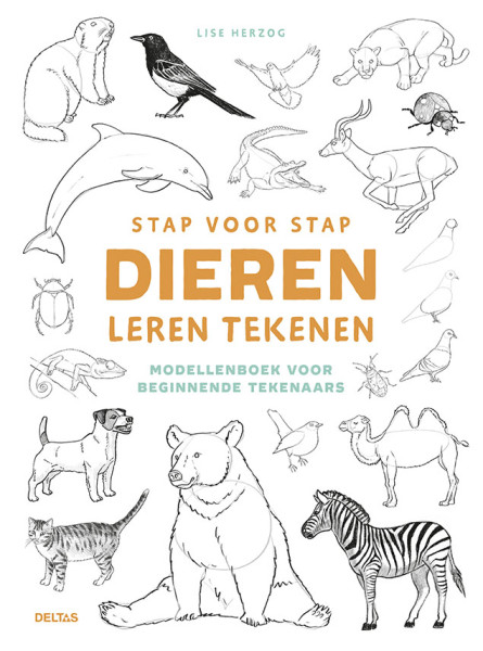 Stap voor stap dieren leren tekenen