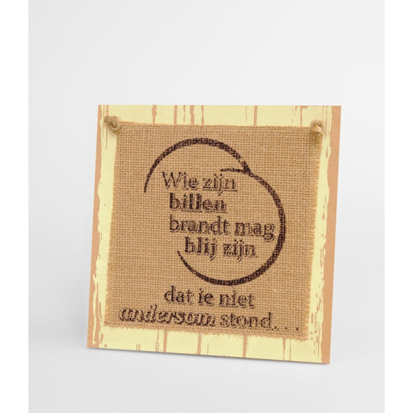 Paperdreams Wooden sign - billen brandt