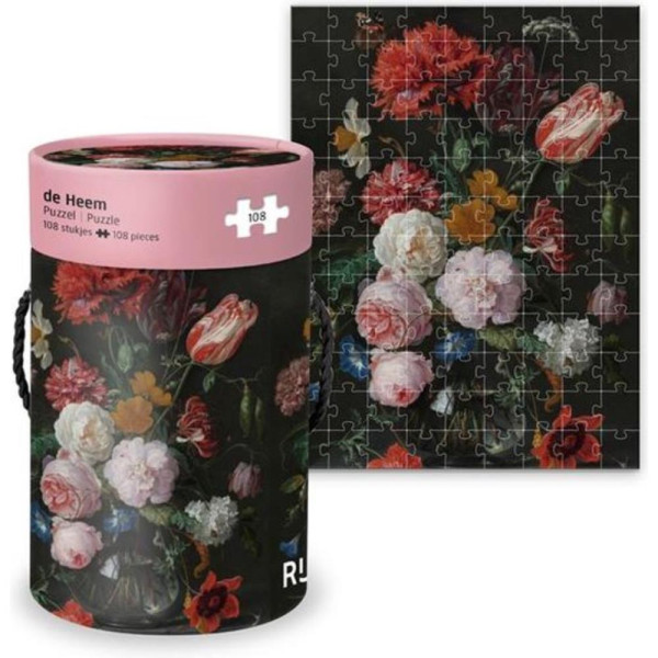 Puzzel De Heem Bloemen 108pcs