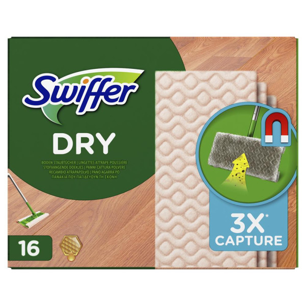 Swiffer Stofwisdoekjes houten vloer 16st