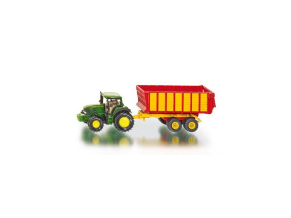 Siku 1650 John Deere met kuilwagen