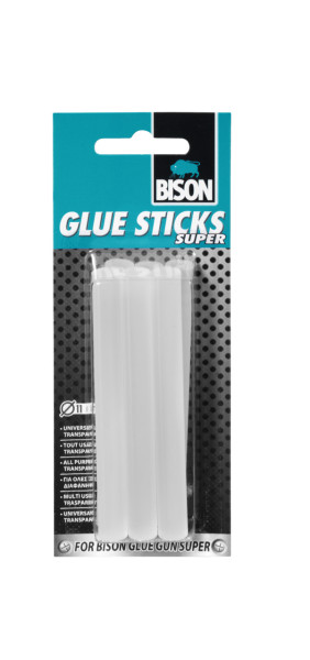 Bison lijmsticks 11mm super 6 stuks