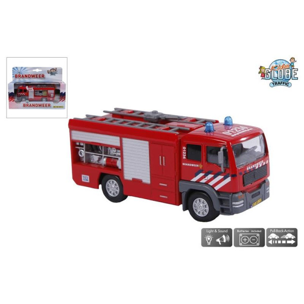 Die Cast brandweer tank auto