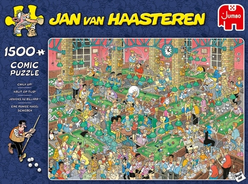 Jumbo JvH puzzel Krijt op tijd! 1500pcs