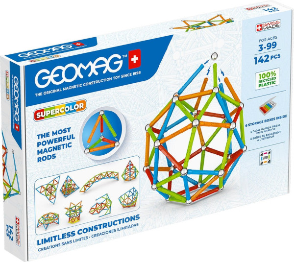 Geomag Super Color Recycled 142 pcs