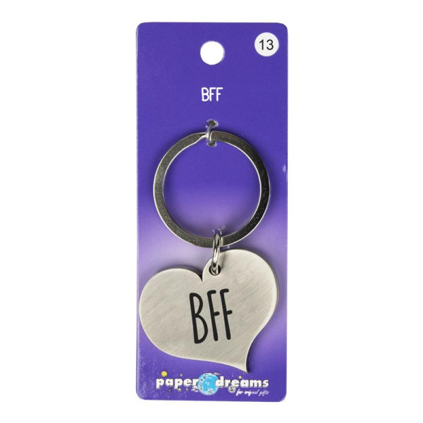 Hart sleutelhanger - BFF