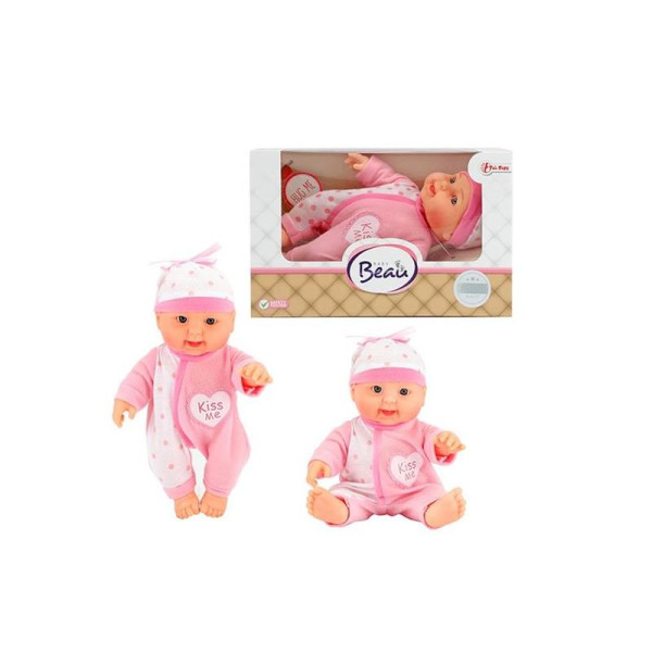 Toi Toys Babypop roze 22,5cm in doos