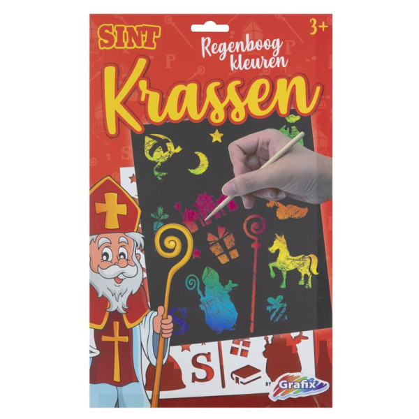 Sint Regenboog Kleuren krassen