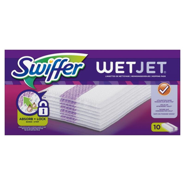 Swiffer WetJet vervangdoekjes 10 stuks