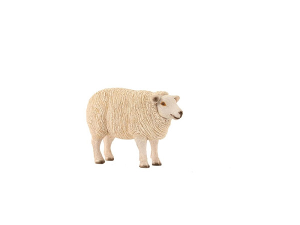 Staand schaap 13x6x9cm polystone