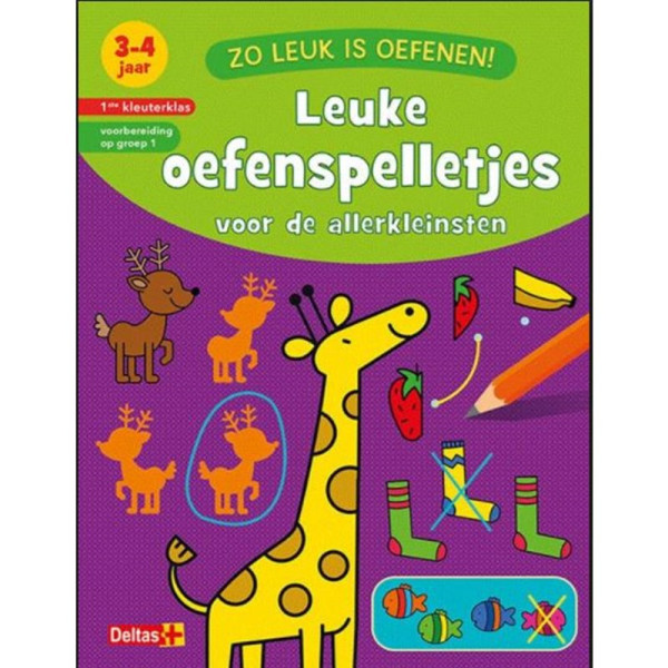 Deltas Leuke oefenspelletjes (3-4 j.)