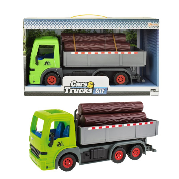 Toi Toys Vrachtwagen met boomstammen