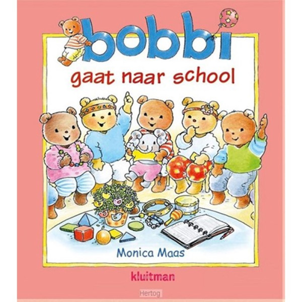 Kluitman Bobbi gaat naar school