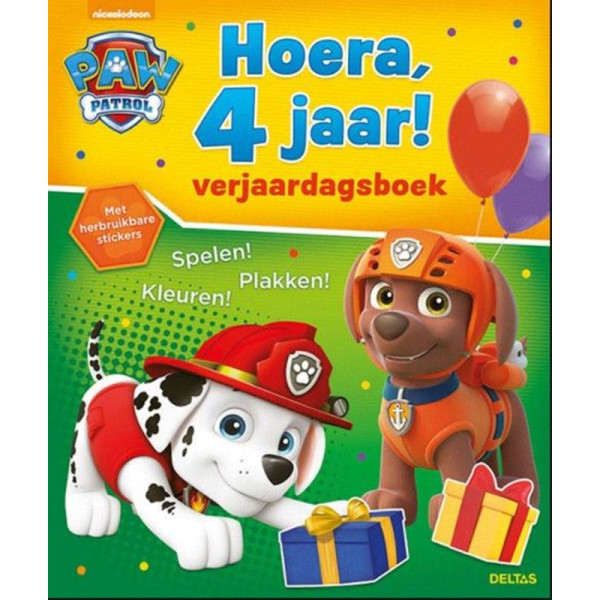 Deltas Paw Patrol Hoera 4 jaar!