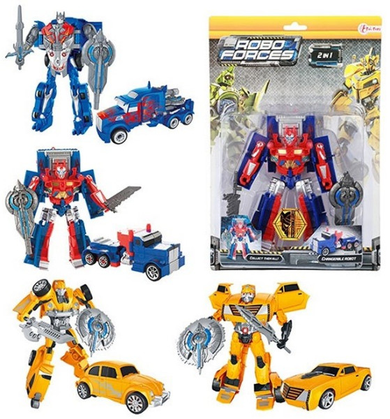 Toi Toys Veranderrobot auto/vrachtwagen