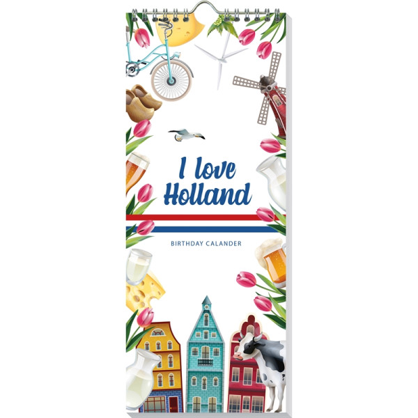 Verjaardagskalender I love Holland