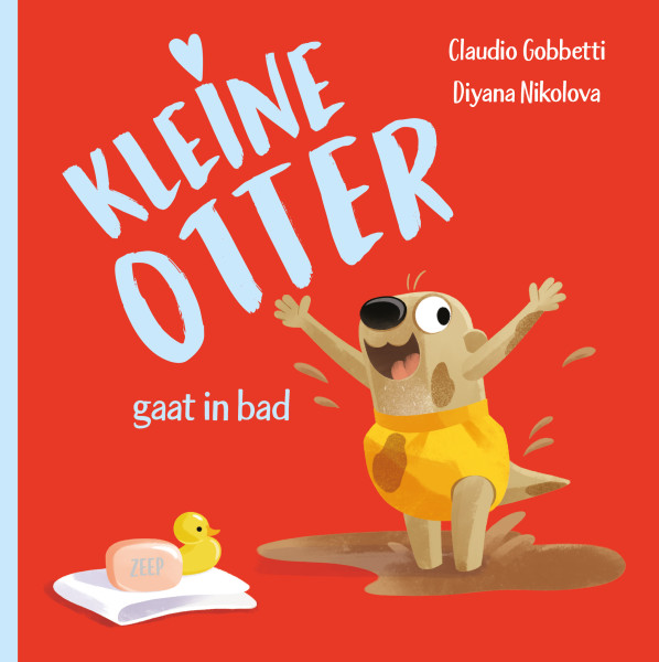 Rebo Kleine Otter gaat in bad