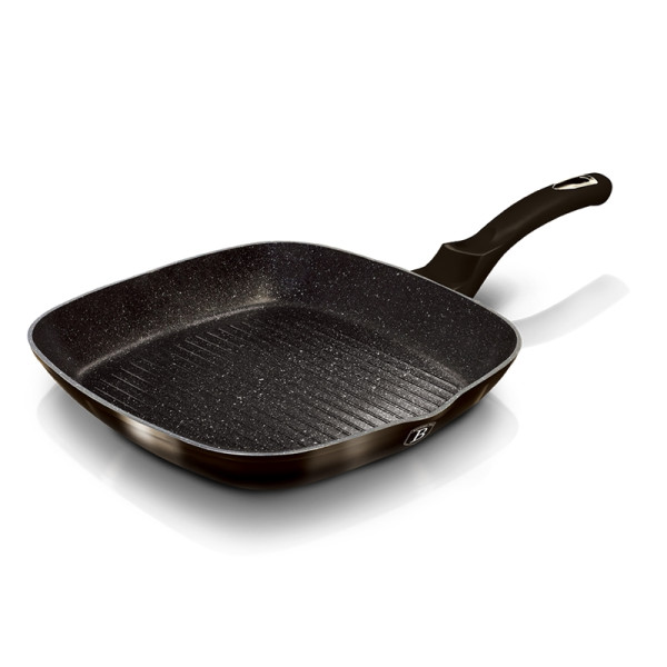 Berlingerhaus grillpan 28 cm zwart