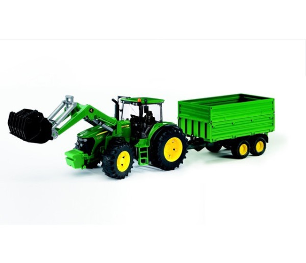 Bruder John Deere tractor met frontlader