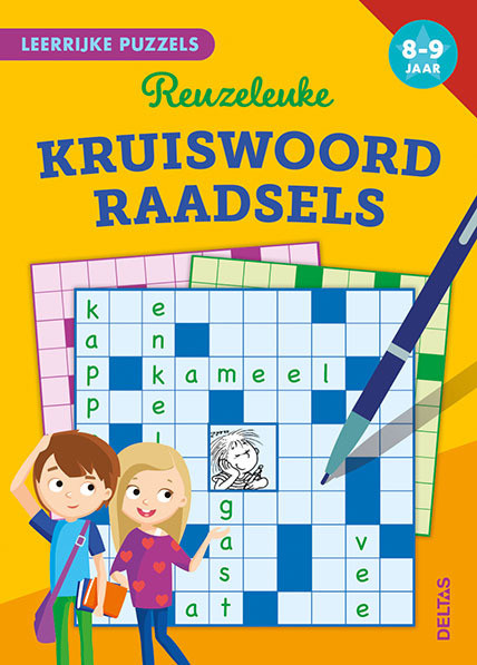 Reuzeleuke kruiswoordraadsels (8-9 j.)