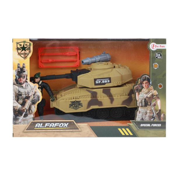 Toi Toys Alfafox Militair Speelset Tank