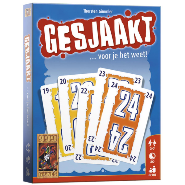 999 Games Gesjaakt kaartspel