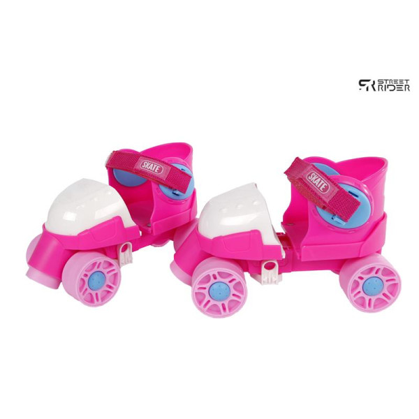 Rolschaatsen verstelbaar mt24-30 roze