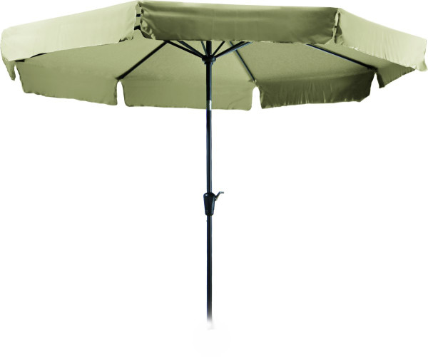 Parasol Flores 300cm draai Volant groen