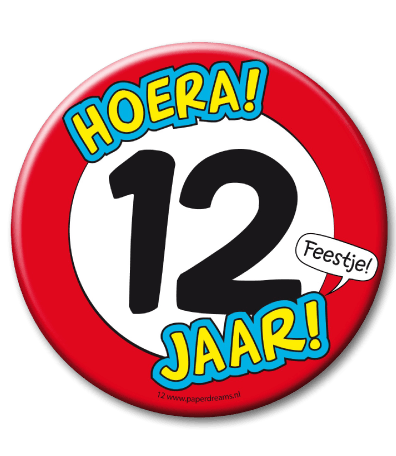 Button XL - 12 jaar