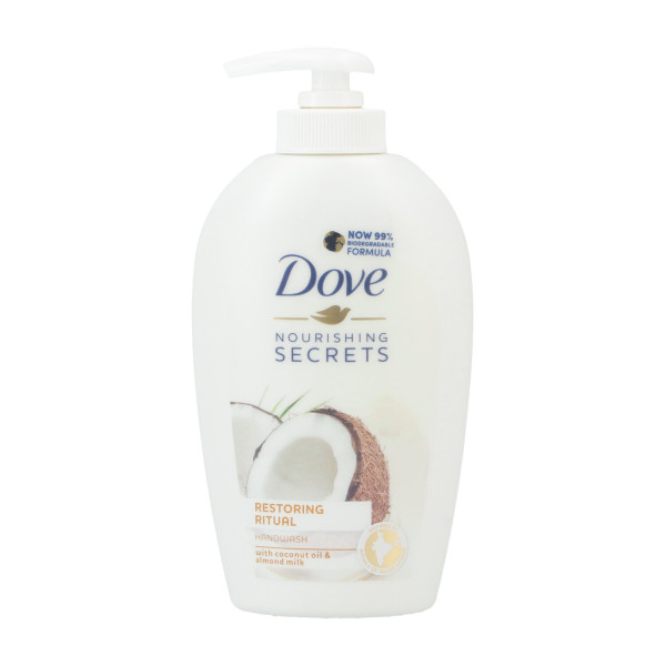 Dove Coconut&Almond Handzeep pompje