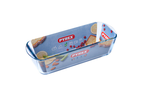 Pyrex cake vorm glas 30x11cm