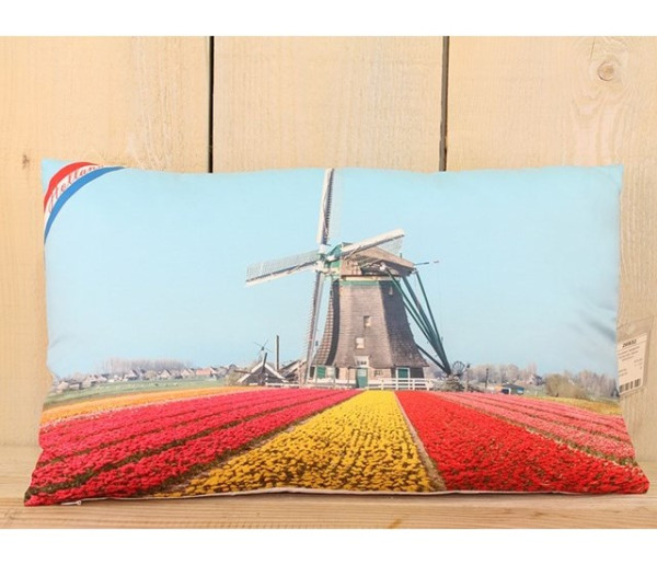 Kussen fotoprint Hollands decor 30x50cm