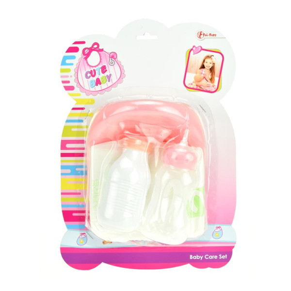 Toi Toys Babypotje met drinkfles + luier