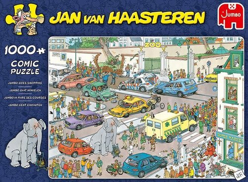 Jumbo JvH puzzel Jumbo gaat shoppen 1000