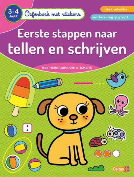 Deltas Oefenboek tellen en schrijven