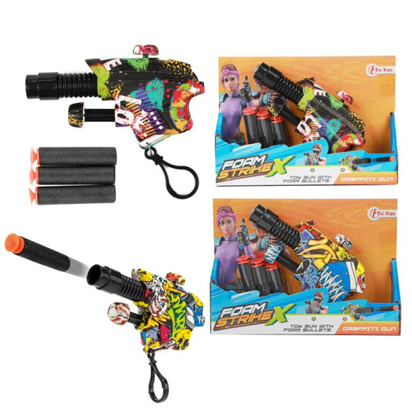 Toi Toys Pistool met 3 foampijlen