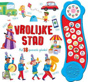 Rebo Geluidboek Vrolijke stad