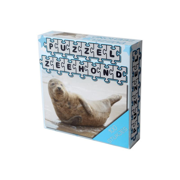 Puzzel zeehond 40x30cm 100 stukjes