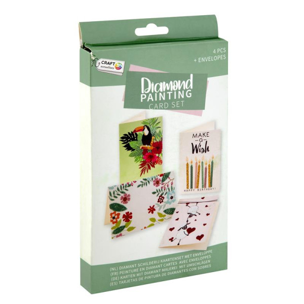 Grafix Diamond painting kaarten maken