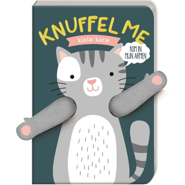 Boekje knuffel me - Klein katje