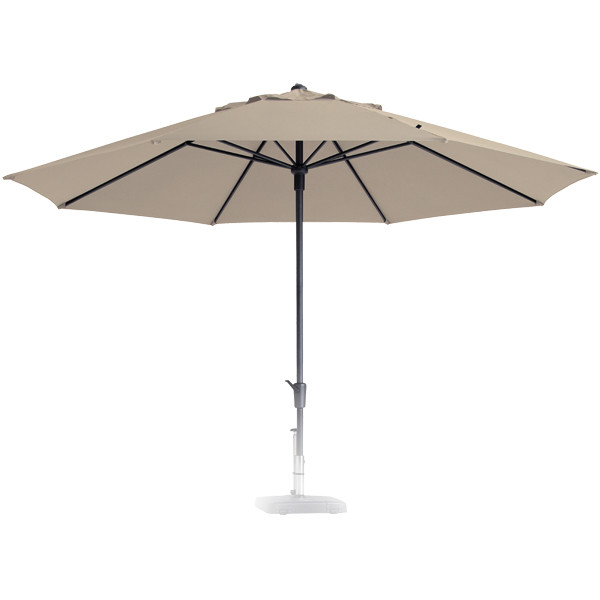 Parasol Timor 400 cm opdraai ecru